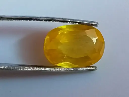 Yellow Sapphire [ 7.45 Carat ]
